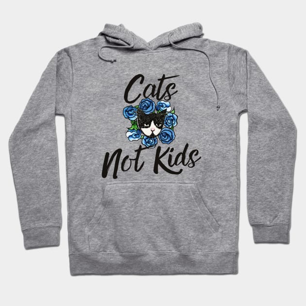 Cats not kids Hoodie by bubbsnugg